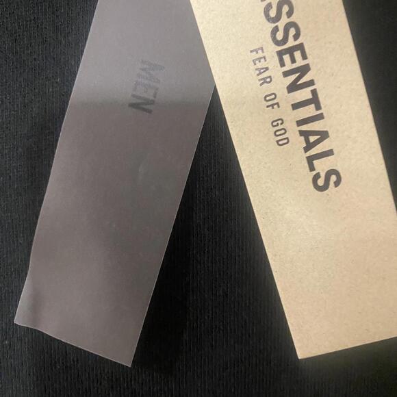 Fear of God Essentials Jet Black Sweatpant Joggers - XL - Picture 4 of 4